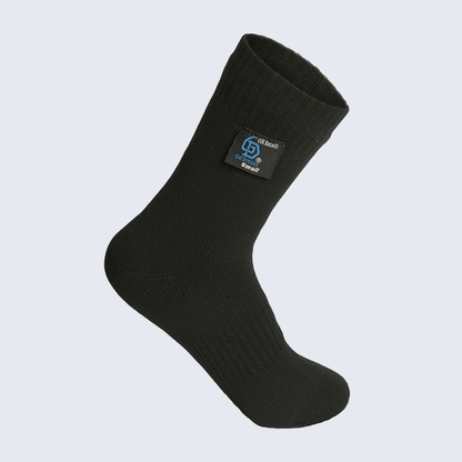 Get Dressed waterproof socks with triple-layer protection—designed for outdoor adventures, hiking, and wudhu. Breathable, durable, and fully waterproof for all-weather comfort.