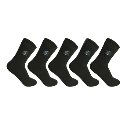 Get Dressed waterproof socks with triple-layer protection—designed for outdoor adventures, hiking, and wudhu. Breathable, durable, and fully waterproof for all-weather comfort.