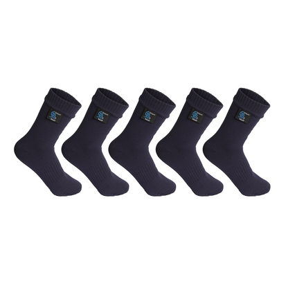 Get Dressed waterproof socks with triple-layer protection—designed for outdoor adventures, hiking, and wudhu. Breathable, durable, and fully waterproof for all-weather comfort.